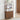 Walnut 71” Freestanding Tall 6 Tier Arched Bookshelf with Fluted Doors and Open Display Storage Shelf