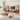 Walnut 71” Freestanding Tall 6 Tier Arched Bookshelf with Fluted Doors and Open Display Storage Shelf