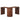Walnut Boho Modern Corner L Shaped Computer Desk Table with Storage