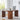 Walnut Boho Modern Corner L Shaped Computer Desk Table with Storage