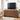 Walnut Farmhouse Wood Storage Cabinet Sideboard with Adjustable Shelves and 4 Doors