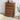 Walnut Mid Century Modern 5 Drawer Fluted Dresser Chest of Drawers With Wooden Legs