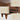 Walnut Mid Century Modern 5 Drawer Fluted Dresser Chest of Drawers With Wooden Legs