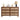 Walnut Mid Century Modern 6 Drawer Dresser Wide Wood Vintage Chest of Drawers with Burlap Rattan Drawers