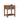 Walnut Mid Century Modern Farmhouse Fluted Nightstand Small End Table with Drawer and Storage