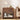 Walnut Mid Century Modern Farmhouse Wood Nightstand with Wave Panel Drawer