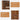 Wooden slatted door design with text on a white background