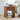 Walnut Modern Boho Wood Nightstand with Drawer and Fluted Cabinet