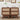 Walnut Modern NightStand Set of 2