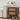 Walnut Modern Wood Boho Nightstand Rustic End Table with Linen and Solid Wood Legs