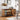 Walnut Modern Wood Fluted Storage Cabinet Sideboard Buffet with 3 Doors