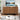 Walnut Modern Wood Fluted Storage Cabinet Sideboard Buffet with 3 Doors