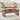 Wooden coffee table with lift-top revealing games and toys in a living room setting.