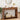 Walnut Narrow Console Table with 2 Drawers