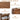 Wooden product with striped pattern, curved corner, and flip cover storage.