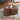 Walnut Nesting Coffee Table Set of 2 Circle Side Table Wooden Coffee Table