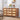 Walnut Rattan 9 drawer dressers
