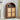 Walnut Wood Arched Sideboard Storage Cabinet with 2 Rattan Doors and Adjustable Shelves
