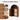 Walnut Wood Arched Sideboard Storage Cabinet with 2 Rattan Doors and Adjustable Shelves