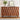Walnut Wood Fluted 6 Drawer Dresser Storage Accent Cabinet with Metal Handles
