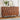 Walnut Wood Fluted 6 Drawer Dresser Storage Accent Cabinet with Metal Handles