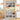 White 70"Tall Freestanding Metal Rattan Cabinet Kitchen Pantry Cabinet with 6 Doors