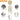 White 74.8” Tall Wardrobe Storage Cabinet Rattan Freestanding Armoire with 2 Drawers and Hanging Rod