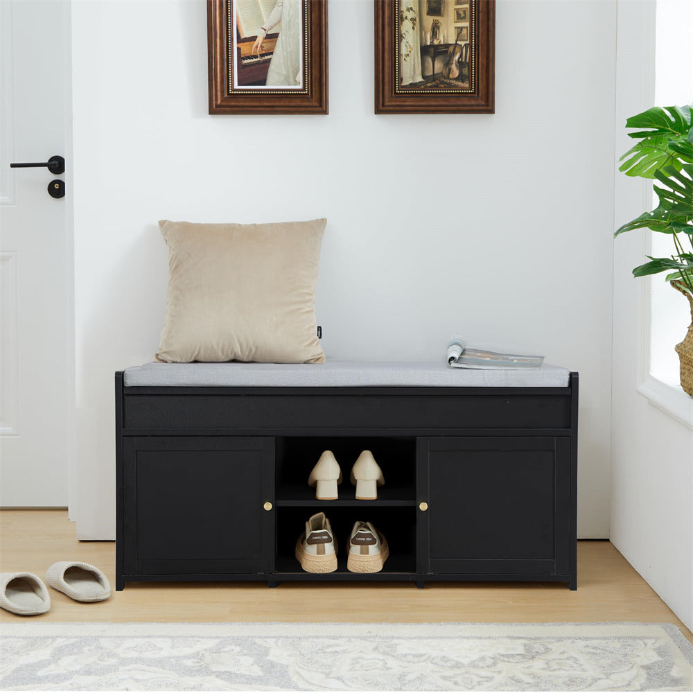 Transform Your Space with a Comfortable and Stylish Shoe Bench – GiraTree