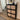 Natural Rattan Shoe Cabinet with 3 Freestanding Flip Drawers