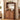 31.5" Arched Coffee Bar Storage Cabinet with Charging Station and adjustable shelf