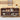 A wooden sideboard cabinet with open doors and adjustable shelves, shown in a styled room scene with decor items and overlaid dimension labels. Text at the top reads 'Adjustable Shelves & Ample Storage' and describes storage flexibility.