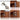 63" Mid Century Modern Sideboard Buffet Cabinet Curved Profile Design with 4 Doors