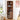 67'' Tall 5-Tier Corner Record Player Stand Wood Media Storage Cabinet