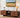 70'' Modern Fluted Wood TV Stand Entertainment Center with Open Shelves & Cable Holes