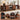 70'' Modern Fluted Wood TV Stand Entertainment Center with Open Shelves & Cable Holes
