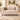 Beige Velvet Chesterfield Loveseat Sofa with Button Tufted Back
