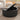 Black 31.5" Mid Century Modern Round Coffee Table with Storage and Fluted Base