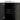 Black 31.5" Sideboard Storage Cabinet with 2 Doors & Arched Striped Pattern
