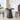 Black 31.5 inch Modern Wood Round Kitchen DiningTable for 2 to 4 with Petal Base