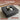 Black 35.4" Modern Square Coffee Table Recessed Hollow Center with RGB LED Lights