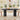 Black 43.3''-74.8'' Extendable Kitchen Dining Table for 4-8 with Removable Leaves & Fluted Base Circle