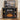 Black 44" Corner Fireplace TV Stand up to 50" with 1400W Electric Fireplace & Smart Remote