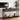 Black 55.5" Mid-Century Modern 2-Tier Carved Console Table with 3 Drawers and Wood Legs