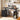 Black 55" Electric Standing Desk Wood Sit Stand Desks with 3 Drawers and Storage Shelf