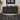 Black sideboard with decorative items in a room setting, featuring text 'Multi-Scenes' and icons.