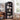 Black 63'' Tall 5 Tier Large Record Player Stand Storage Cabinet with Adjustable Shelves
