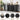Black 87" Modern Indoor Curved Dog Cage for 2 Dogs with Removable Divider