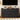 Black 6-drawer dresser with decorative items in a room setting