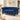 Blue Velvet Chesterfield Loveseat Sofa with Button Tufted Back