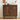 Brown 31.5" Arched Fluted Storage Cabinet with adjustable shelf and soft-close hinges